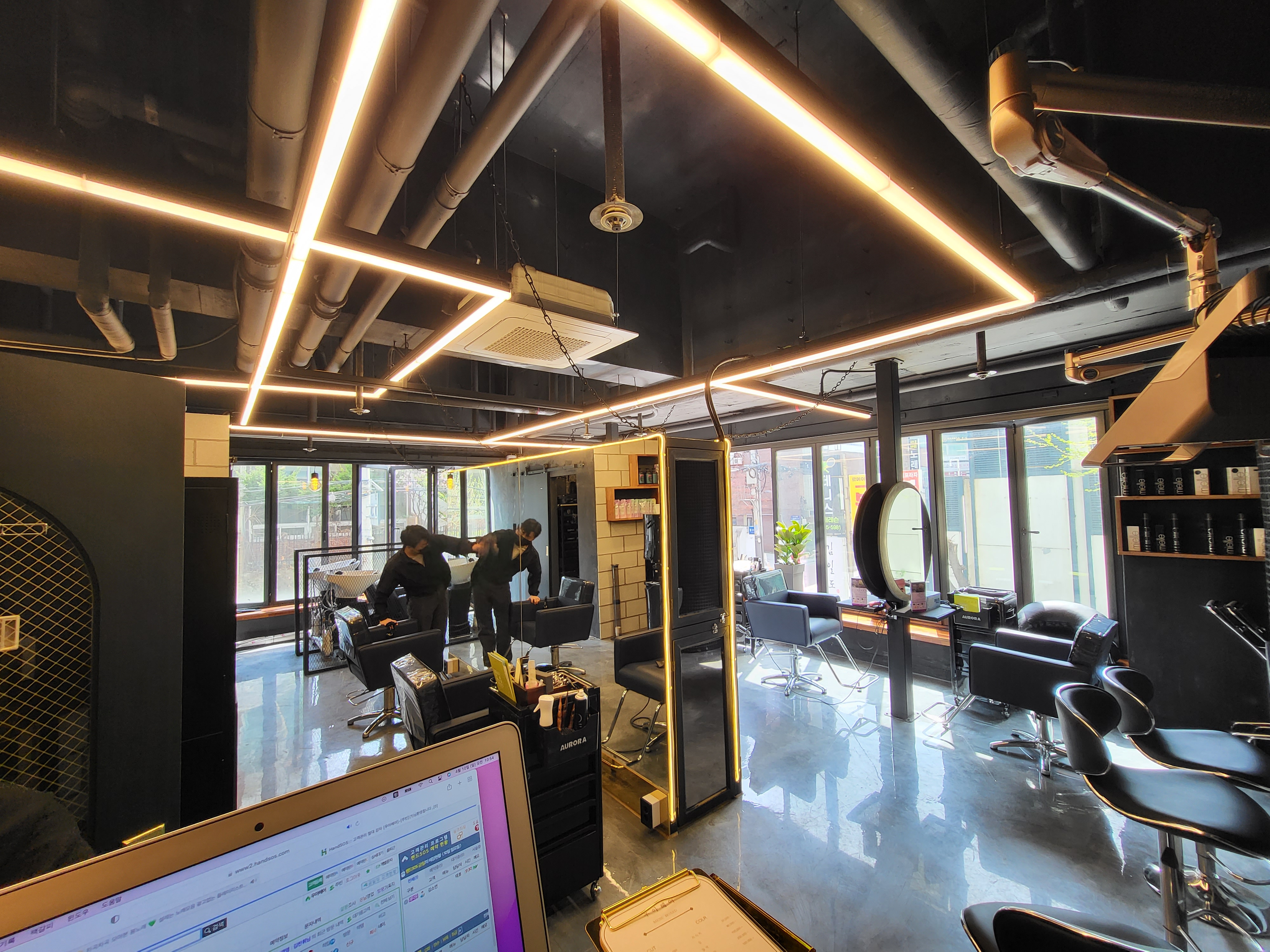 #역삼동미용실 #역삼역미용실 마이오헤어역삼본점에서 남성 브라운염색 by 예서부원장 10